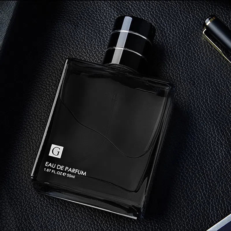 Set of 2 men's Eau De Parfum fragrances in 55ml bottles by Corporación Turística, featuring sleek blue packaging.