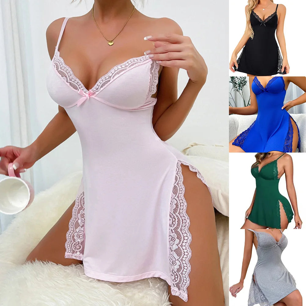 Sexy blue women's lingerie set from Corporación Turística, featuring fashionable design and a flattering fit.