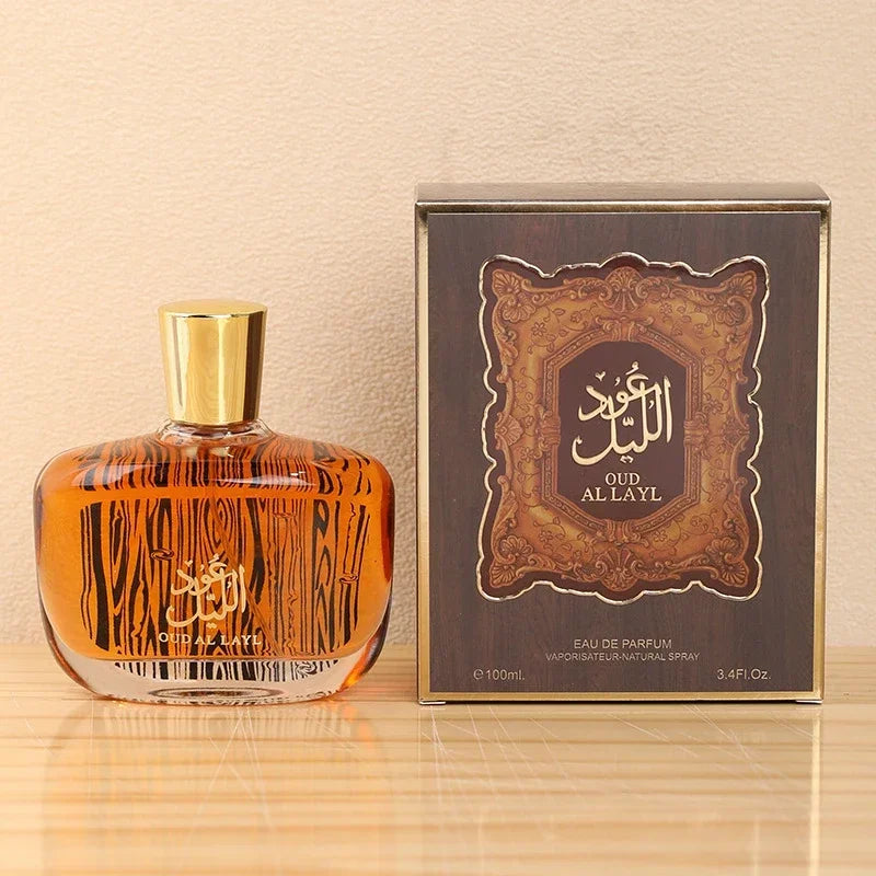 High-end Arab men's perfume by Corporación Turística in a 100ml bottle, featuring a fresh, aromatic scent.