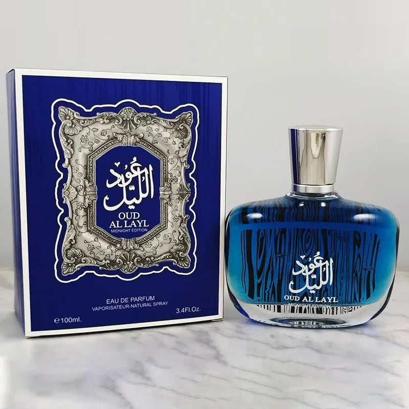 Arab high-end men's perfume by Corporación Turística, 100ml bottle with elegant fragrance and sleek design.