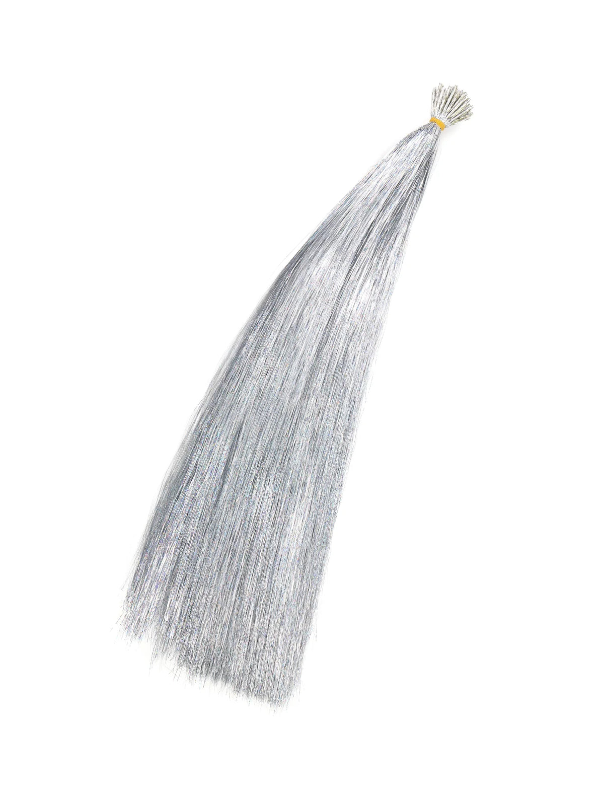 Synthetic fairy hair extension kit from Corporación Turística featuring 20-inch shimmering, colorful hair strands for creative styling.