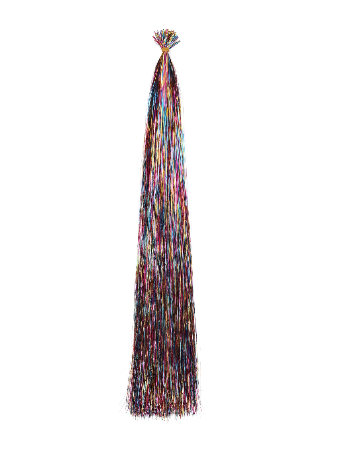 20-inch synthetic fairy hair extension kit by Corporación Turística featuring shiny, colorful strands for creative hair styling.