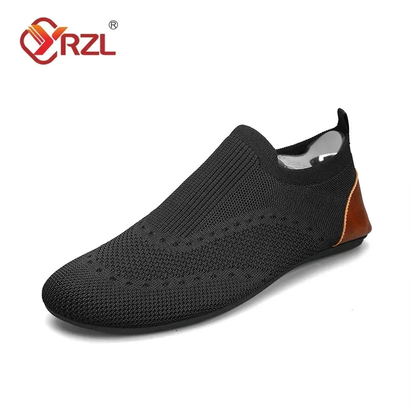 Beige YRZL moccasins by Corporación Turística, soft driving shoes with smooth leather finish, designed for comfortable wear.