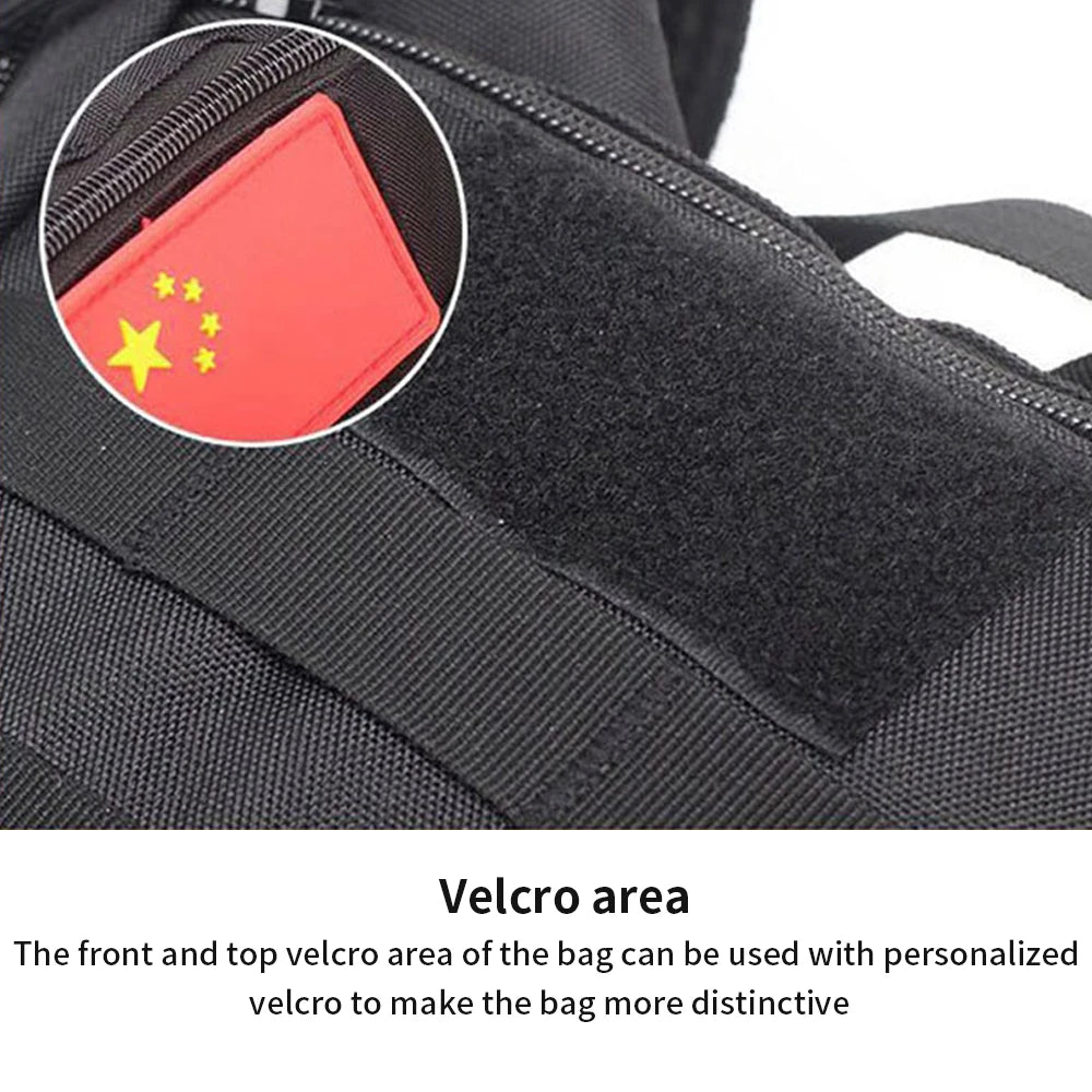 Black hydration backpack by Corporación Turística with 3L water bladder, 2-in-1 design, suitable for outdoor activities and hiking.