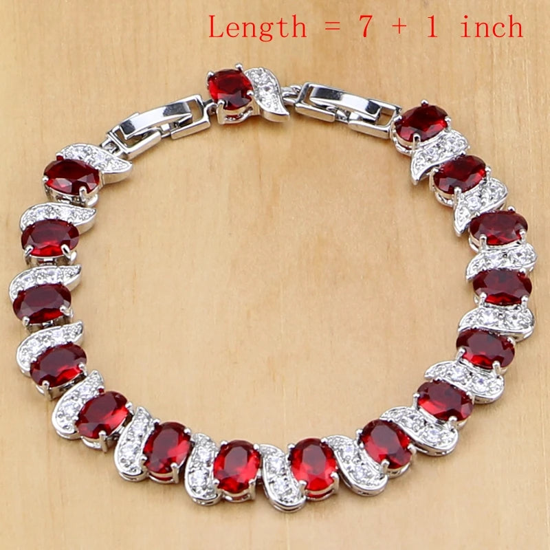 Natural sterling silver jewelry set for women, featuring a pendant and matching pieces from Corporación Turística.