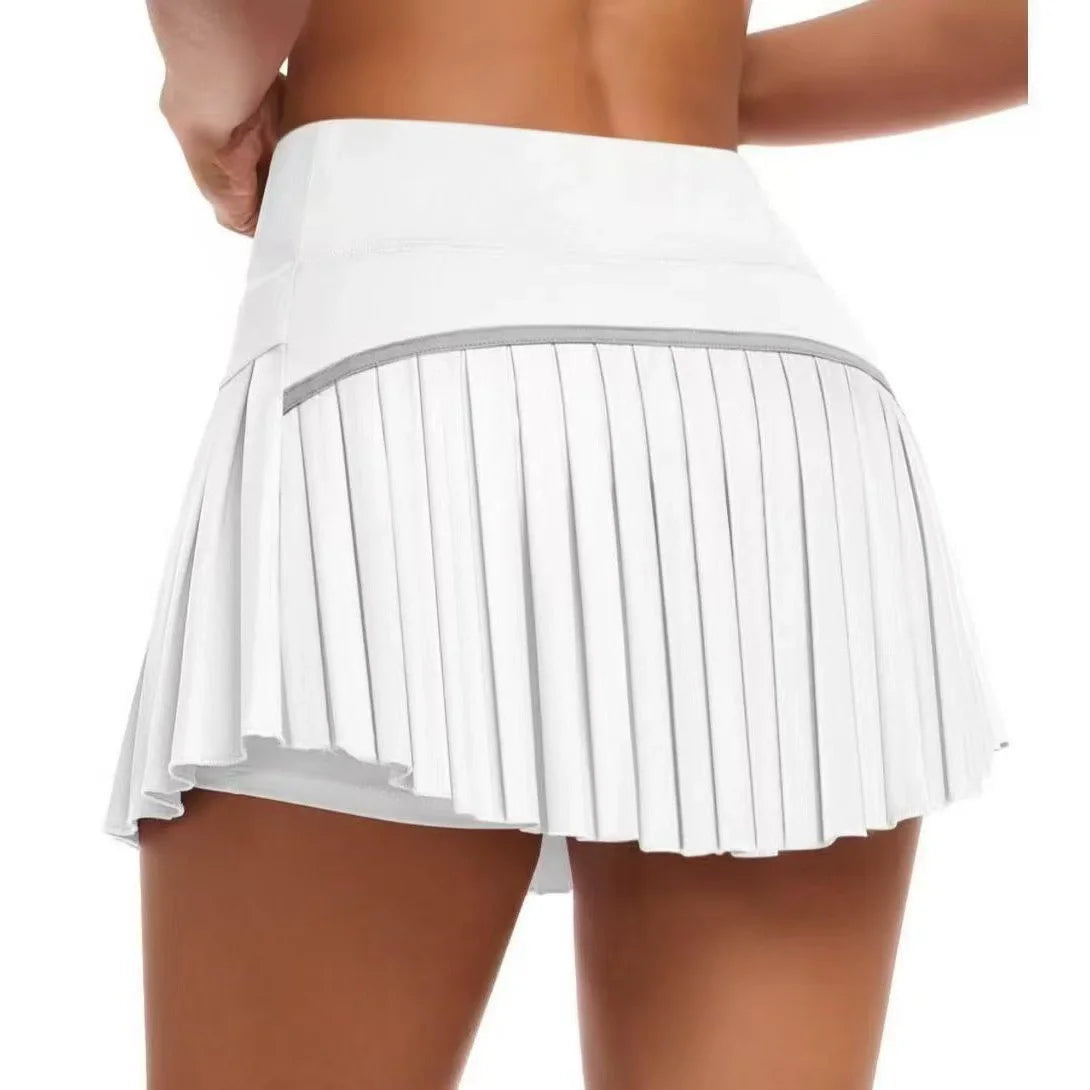 Blue women's summer sports shorts by Corporación Turística, lightweight and comfortable for active wear.