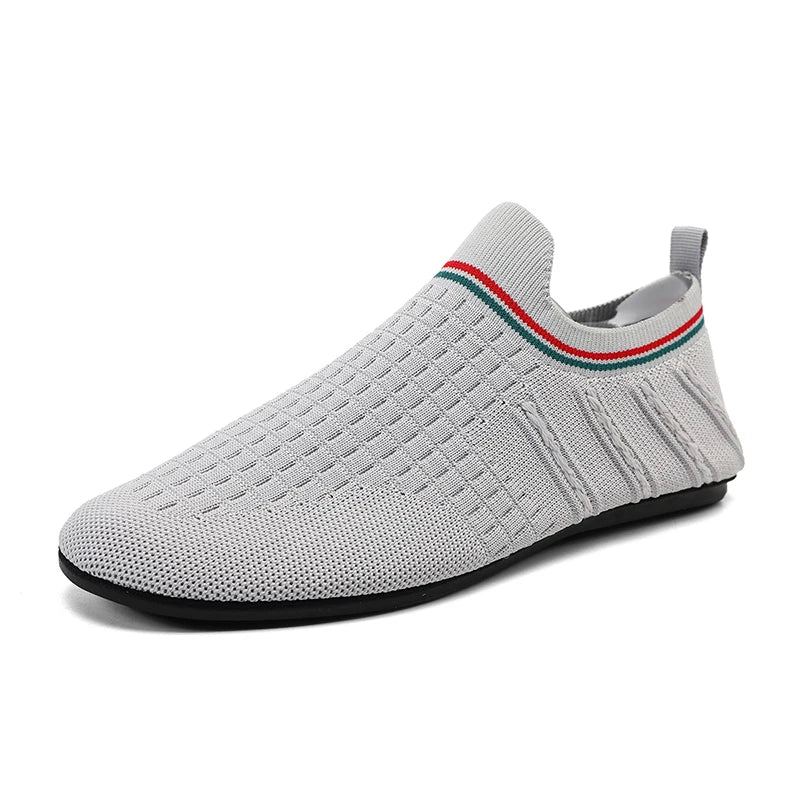 Brown YRZL moccasins for driving by Corporación Turística, soft leather shoes, comfortable slip-on footwear for men.