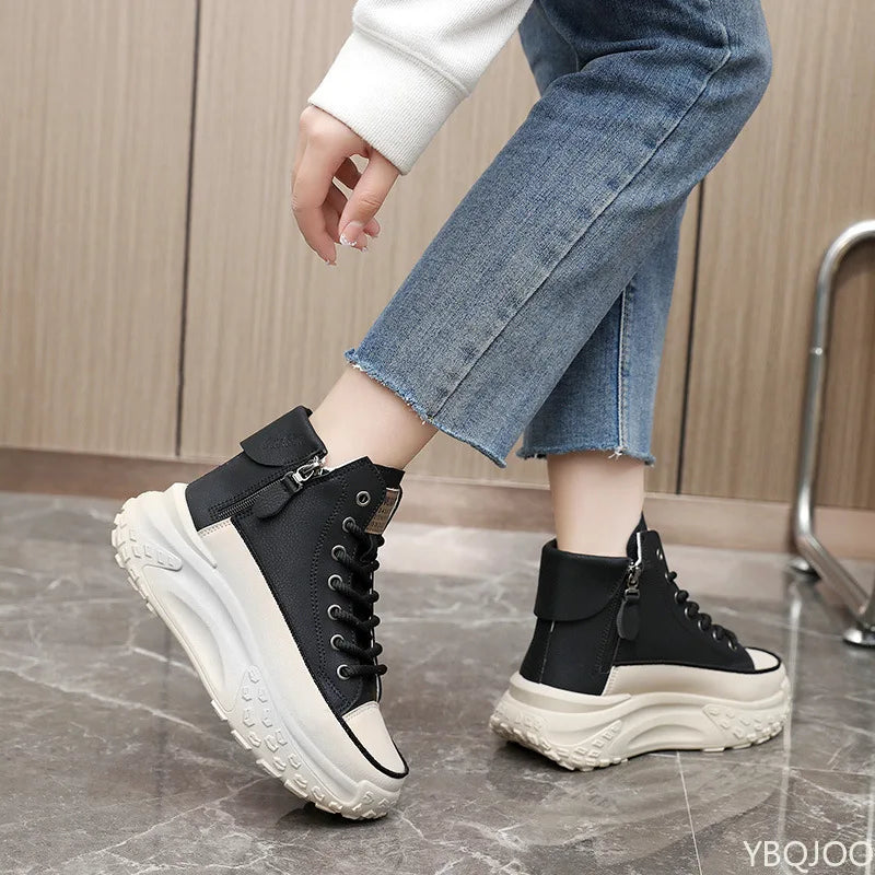 Corporal Turística caqui high-heeled versatile fashion shoes for women, stylish new footwear with a sleek design.