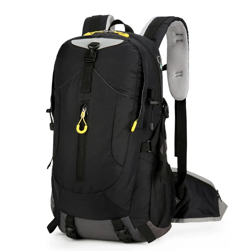 Outdoor hiking backpack by Corporación Turística, durable travel backpack with adjustable straps and multiple compartments.