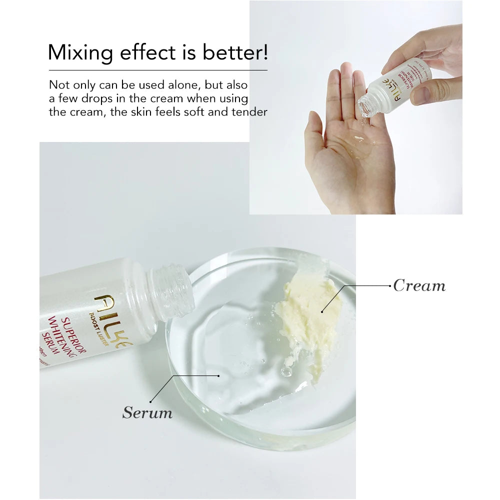 Cream facial AILKE by Corporación Turística with anti-wrinkle and whitening properties, featuring collagen for youthful skin.