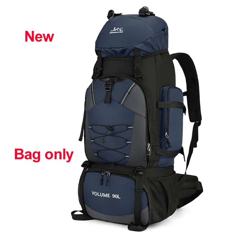 Impermeable mochila de 90L para hombre de Corporación Turística, bolsa de gran capacidad y resistente al agua.