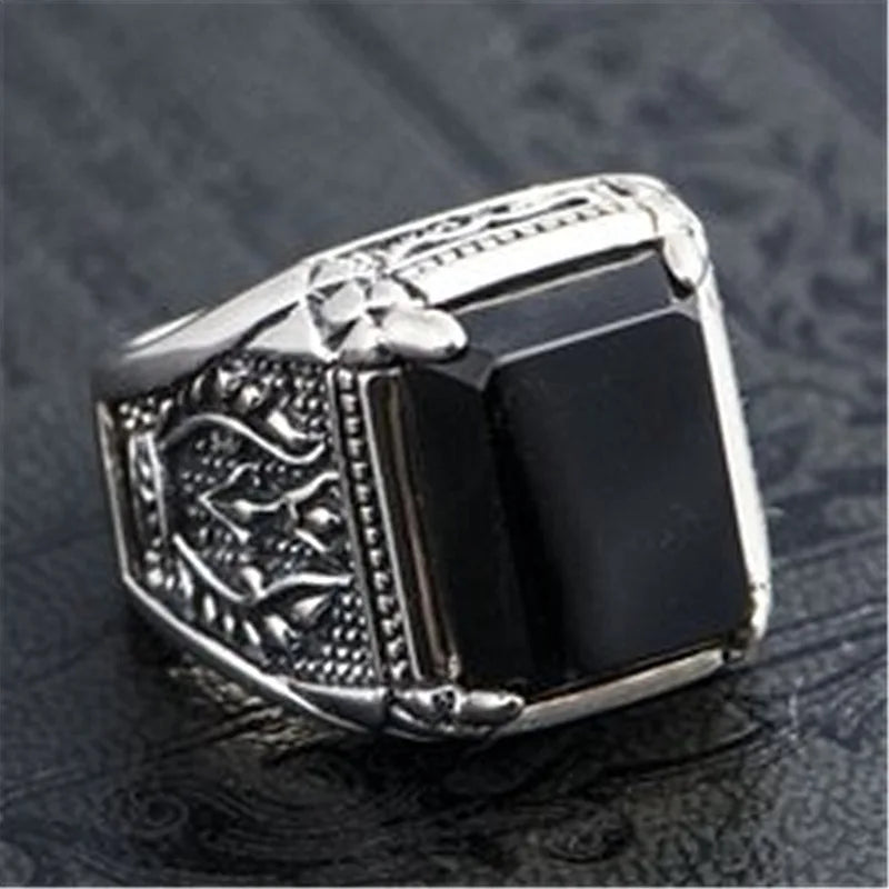 Sterling silver 925 men's rings from Corporación Turística, high-quality silver jewelry with polished finish.