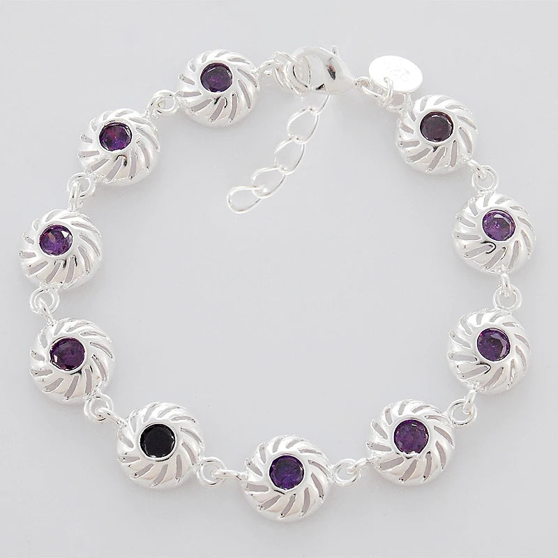 Infinity love bracelet for women by Corporación Turística, featuring a delicate silver chain and infinity symbol charm.