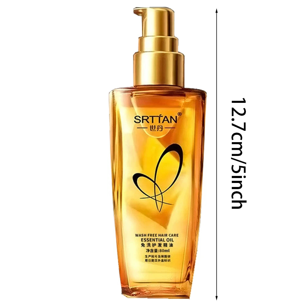 Argán oil hair serum from Corporación Turística, featuring a sleek bottle with a dropper for nourishing Moroccan argan oil treatment.