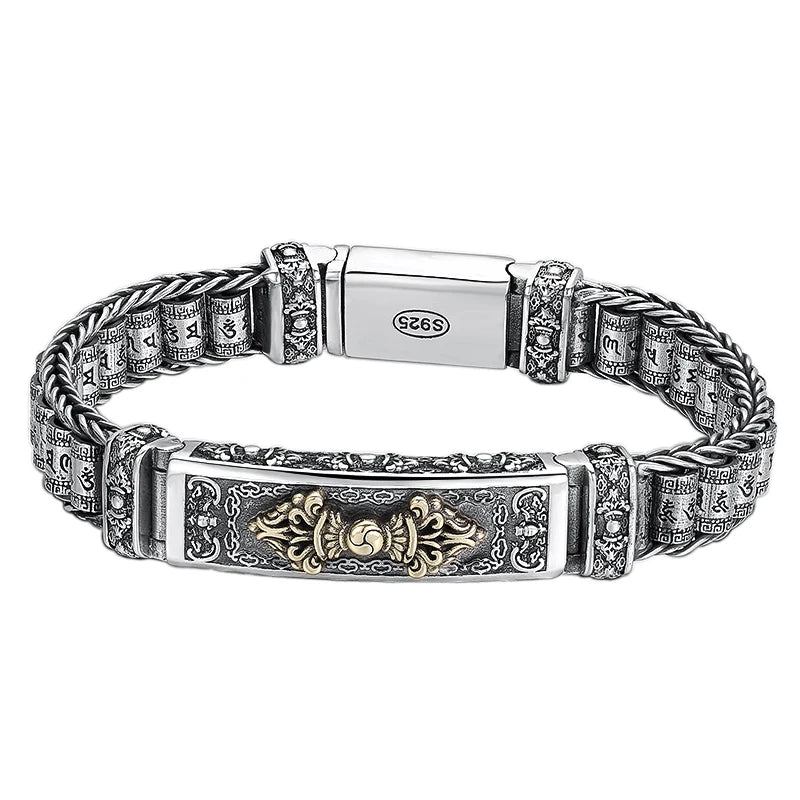 Nueva pulsera de color plateado de Corporación Turística con estilo de personalidad, brillante y elegante para accesorios modernos.