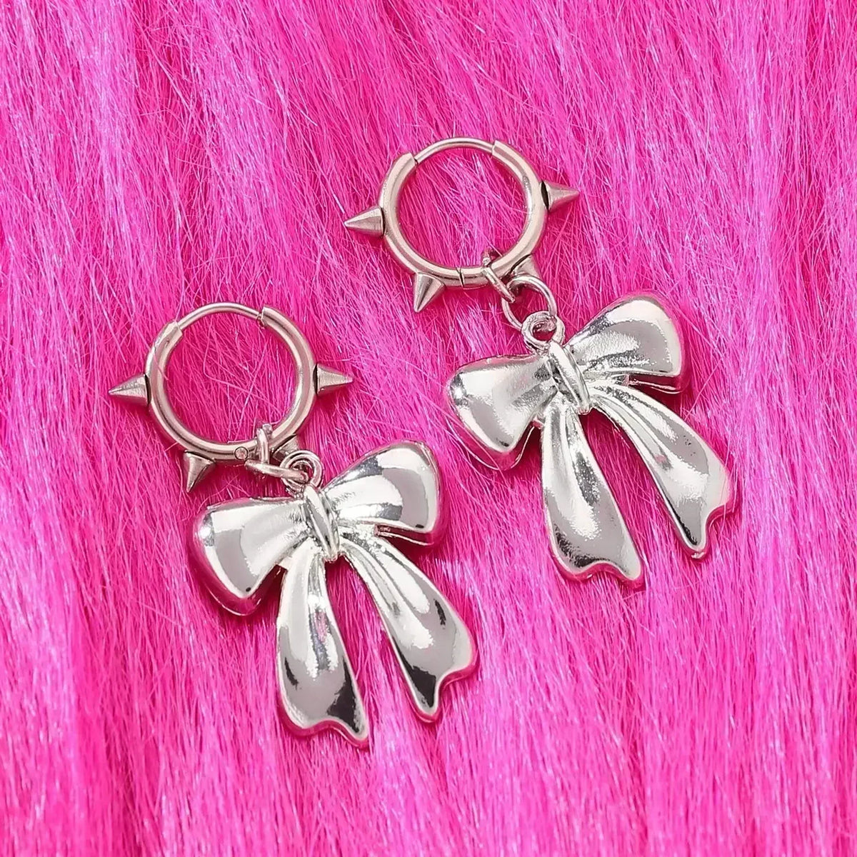 Long crystal drop tassel earrings with colorful beads, featuring elegant dangling design by Corporación Turística.