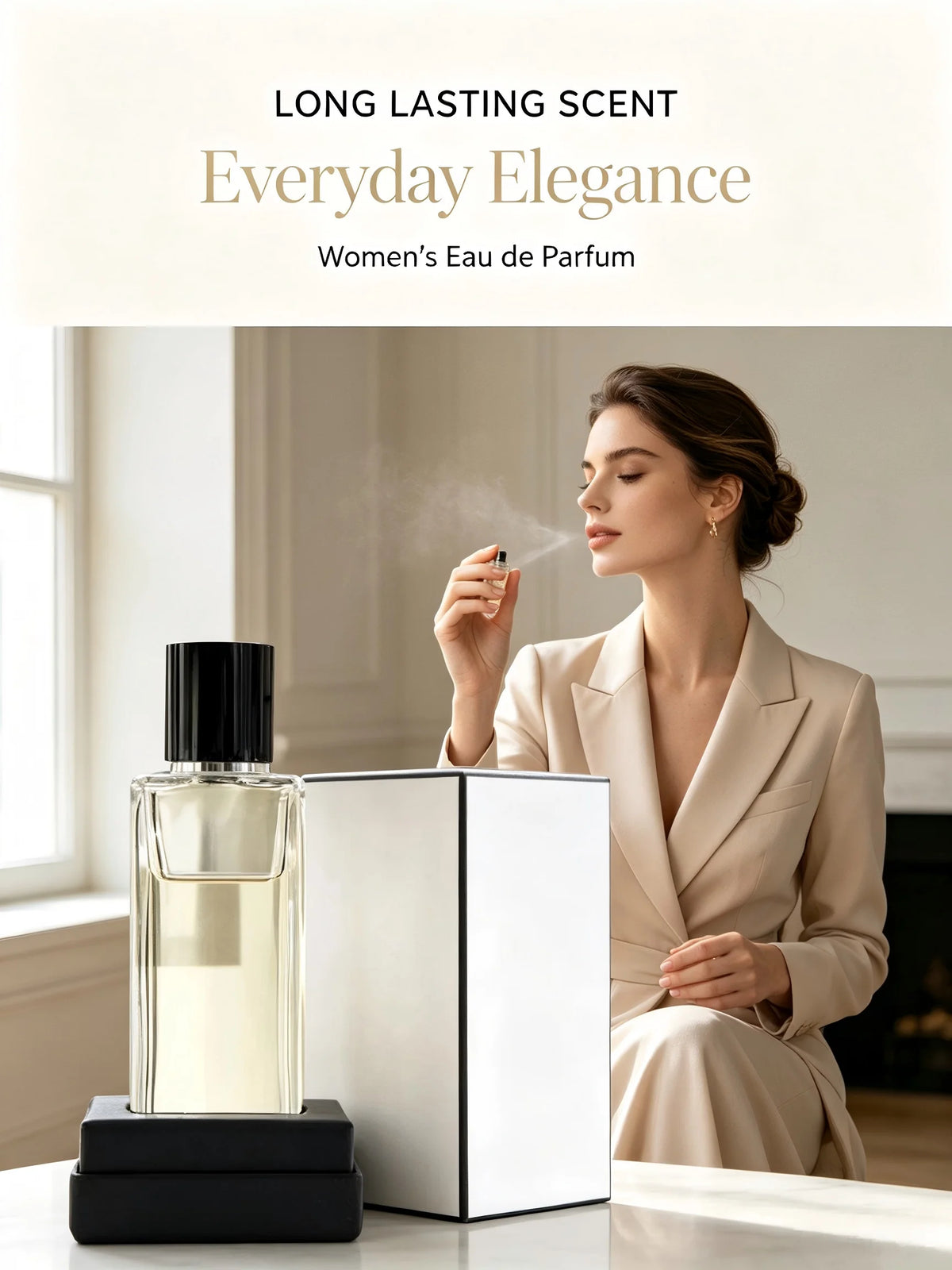 Nueva Llegada 1957 Paris EDP perfume by Corporación Turística, 100ml white musk fragrance, elegant and fresh scent.