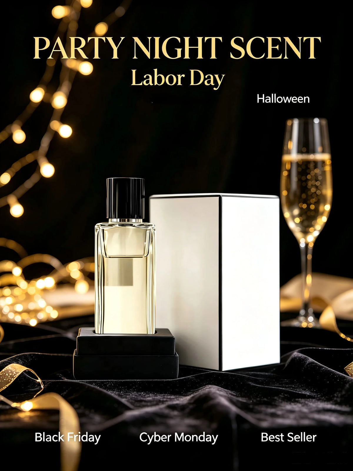 Nueva Llegada 1957 Paris EDP perfume by Corporación Turística, 100ml bottle with white musk scent, elegant packaging.