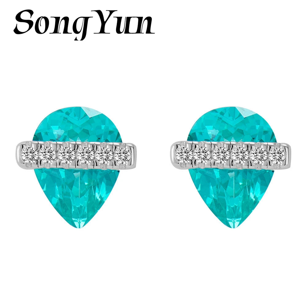 Gold high-carbon diamond jewelry by SONGYUN featuring precious stones with intricate craftsmanship and vibrant sparkle.