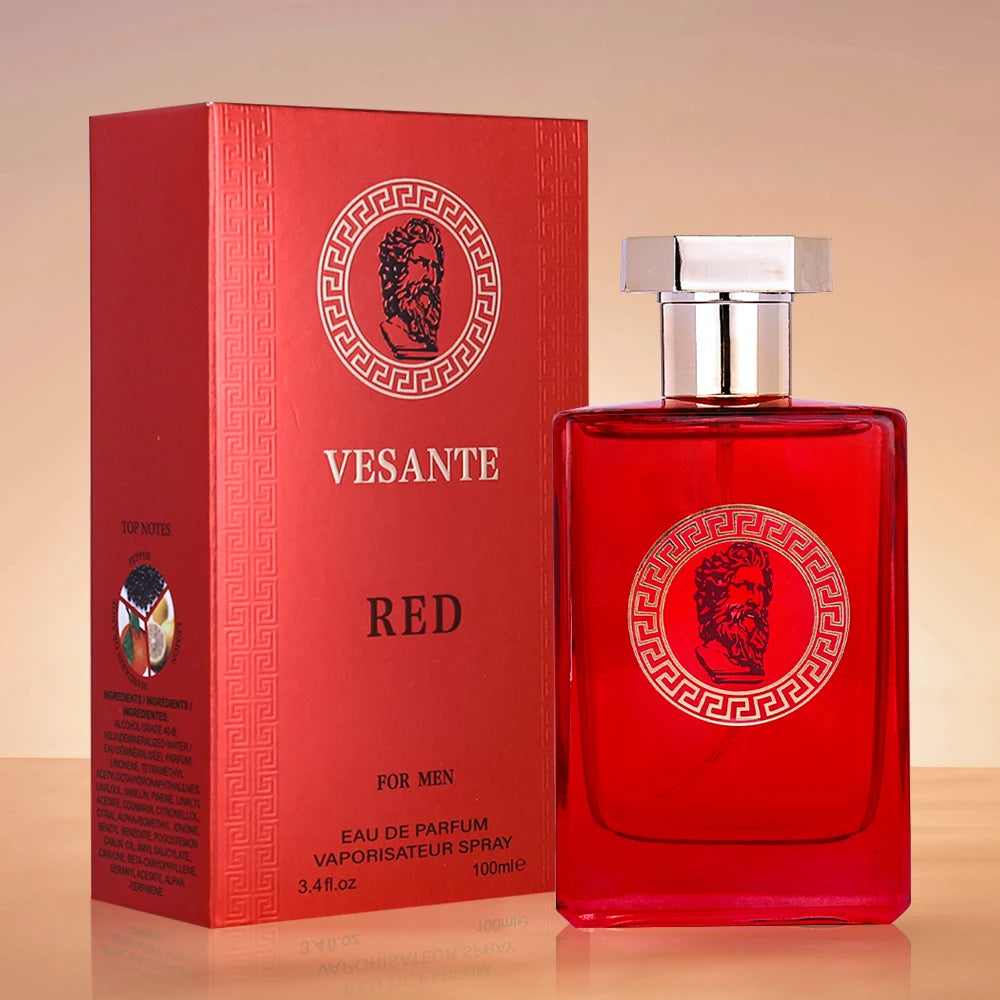 Spray de Eau De Toilette para hombre con aroma a manzana y limón, 3.4 fl oz, de la marca Corporación Turística.