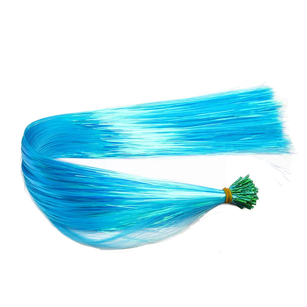 Pack of 50 I Tip hair extension bundles by Corporación Turística, shiny 20-inch ombre hair extensions with metallic finish.
