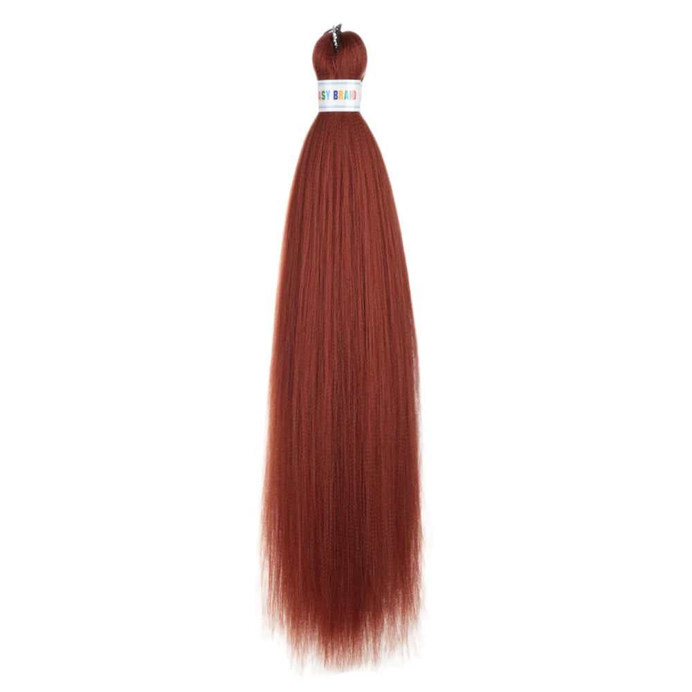 Blue Ombre synthetic Kanekalon hair extensions by Corporación Turística, 26 inches long, set of 3 for versatile styling.