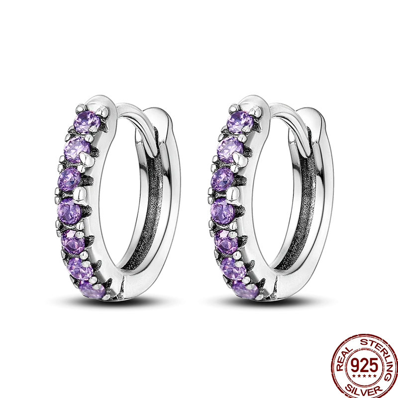 Colorful sterling silver 925 earrings featuring circus-inspired design, crafted by Corporación Turística.