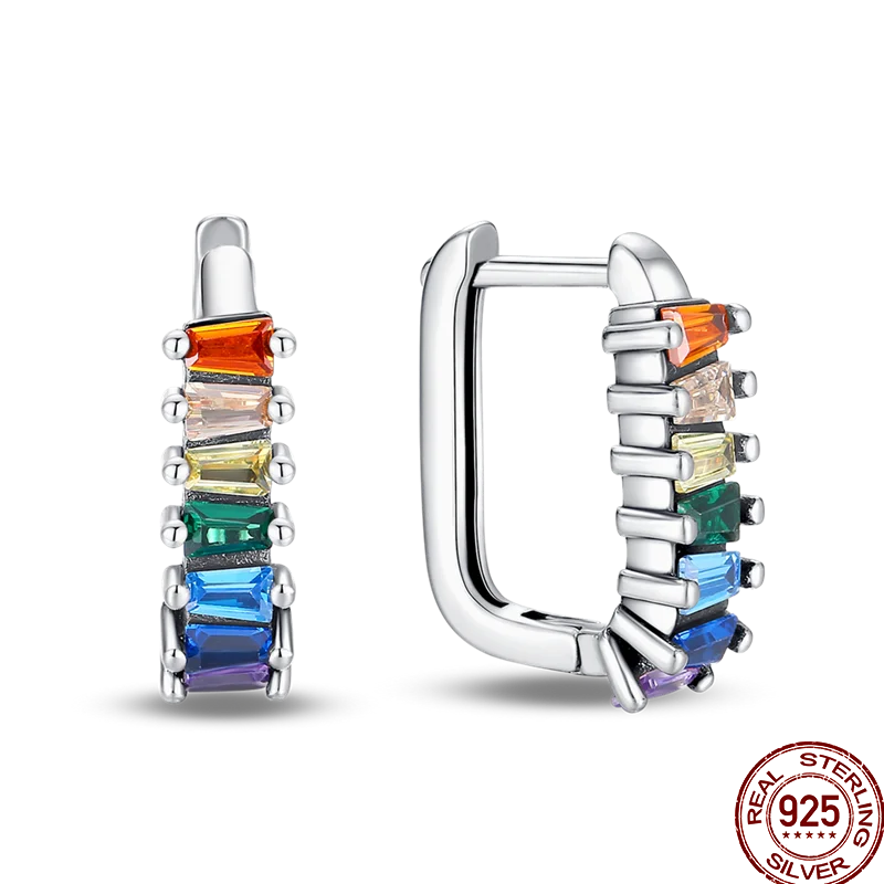 Colorful sterling silver 925 earrings with circus-inspired designs, featuring vibrant hues and intricate craftsmanship.