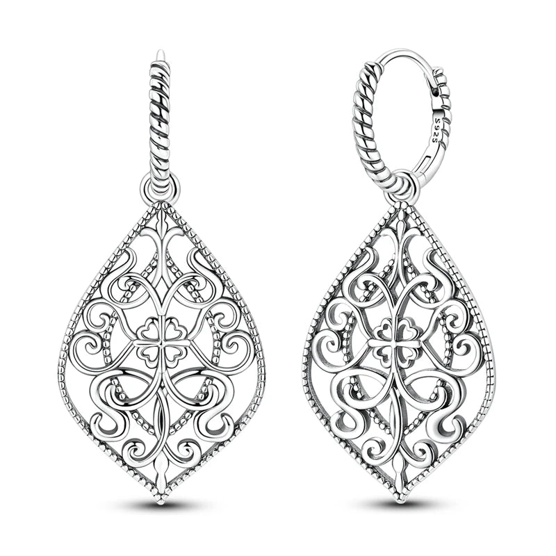 Silver 925 hoop earrings by Corporación Turística, original and stylish jewelry with polished finish, shown close-up image.