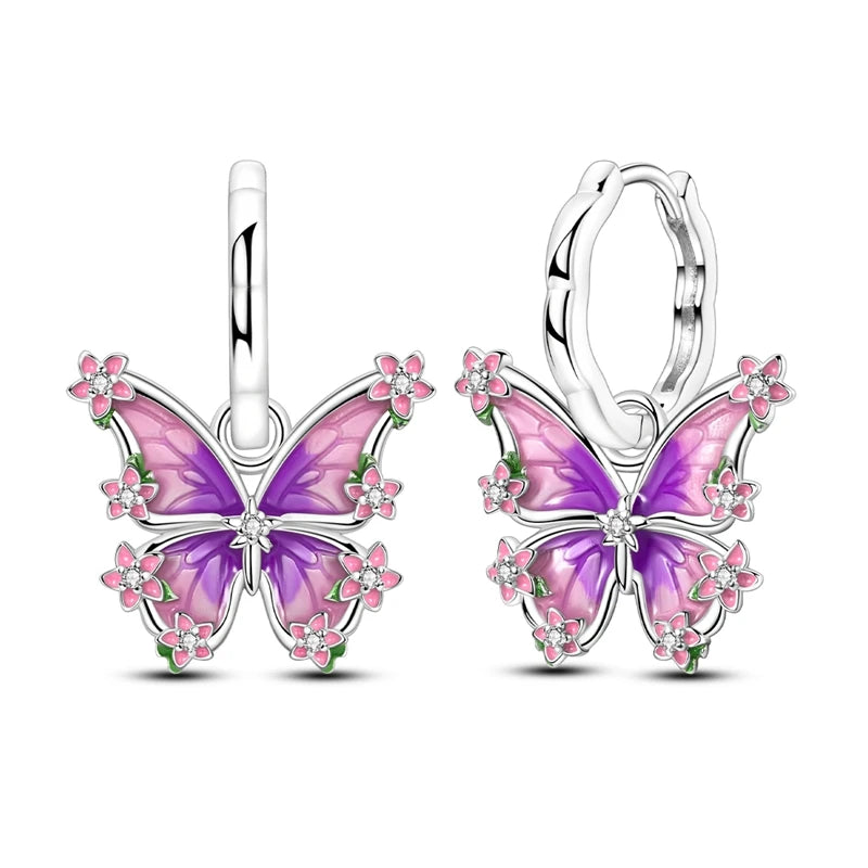 Silver 925 hoop earrings from Corporación Turística, featuring original design with polished finish, perfect for elegant jewelry style.