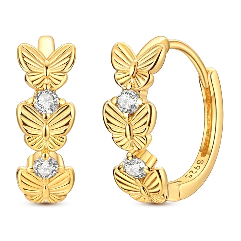 Silver 925 hoop earrings by Corporación Turística, stylish and original jewelry featuring round silver hoop design.