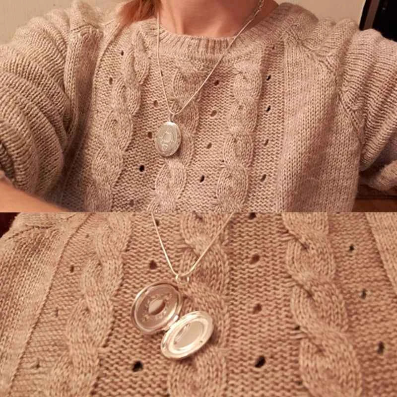 Sterling silver 925 shell pendant necklace, 40-75cm length, new arrival, featuring a detailed shell design.
