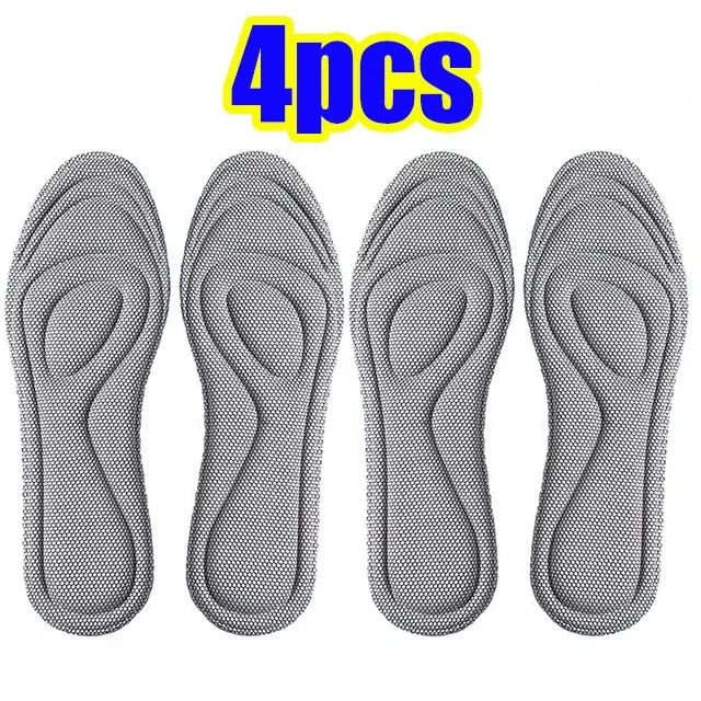 Viscoelastic foam orthopedic insoles for shoes by Corporación Turística, designed for comfort and support.