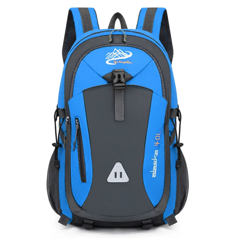 Black multifunctional sports backpack by Corporación Turística, breathable design with 12-inch size for active use.