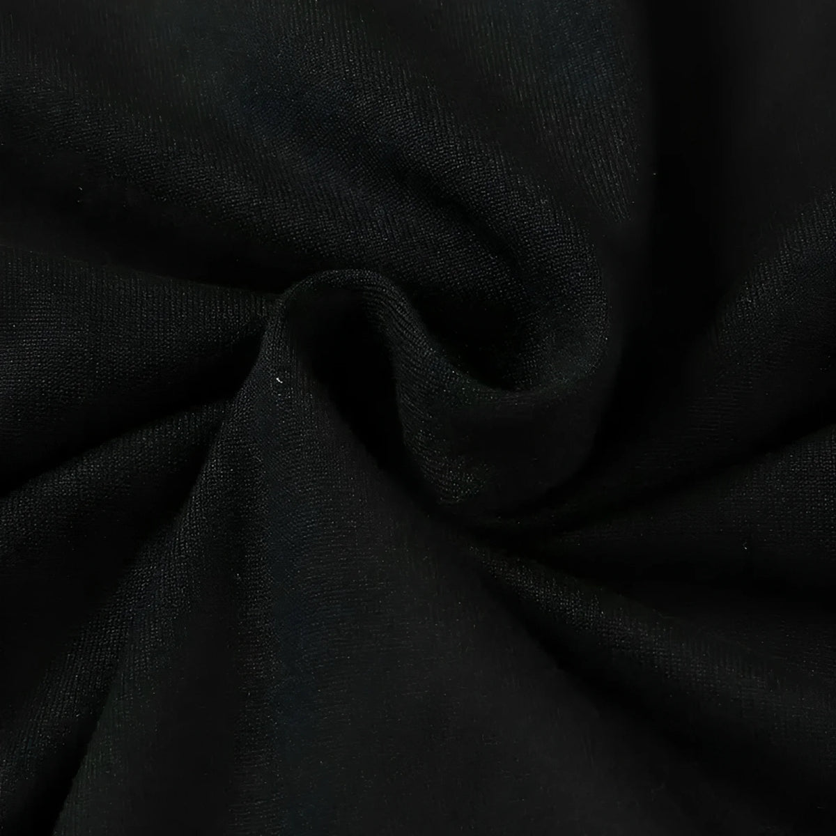 Black sleeveless V-neck nightgown for women, plus size, by Corporación Turística, shown on a model.