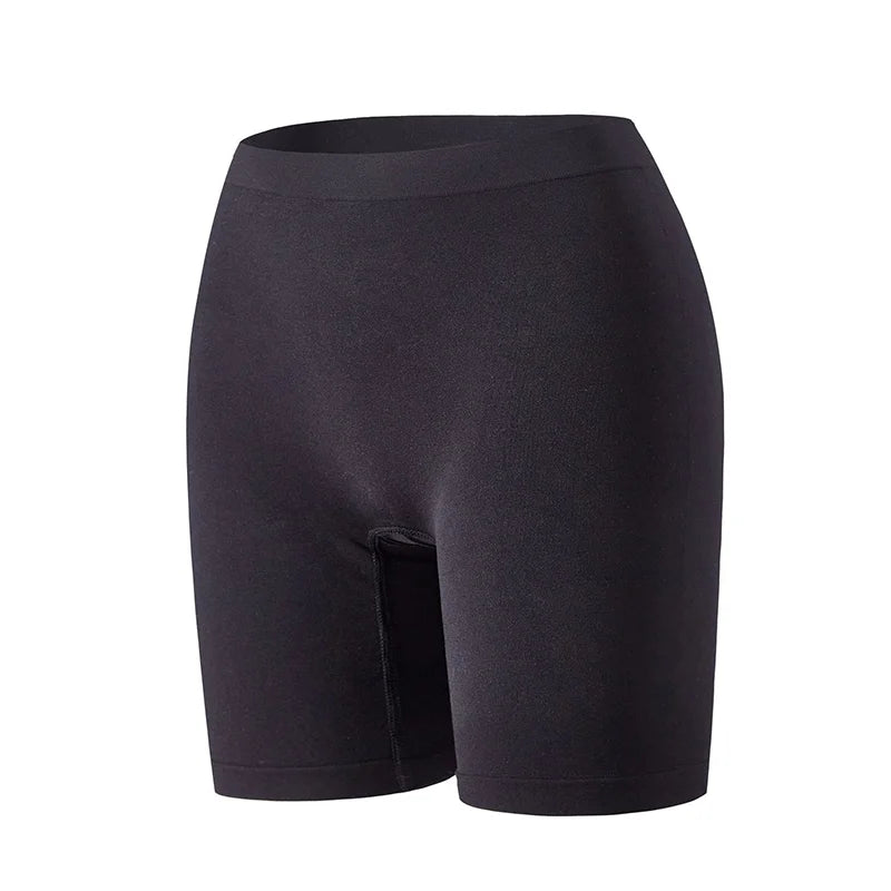 Orange women's safety shorts in 1, 2, or 3-piece sets from Corporación Turística, featuring durable fabric and secure fit.