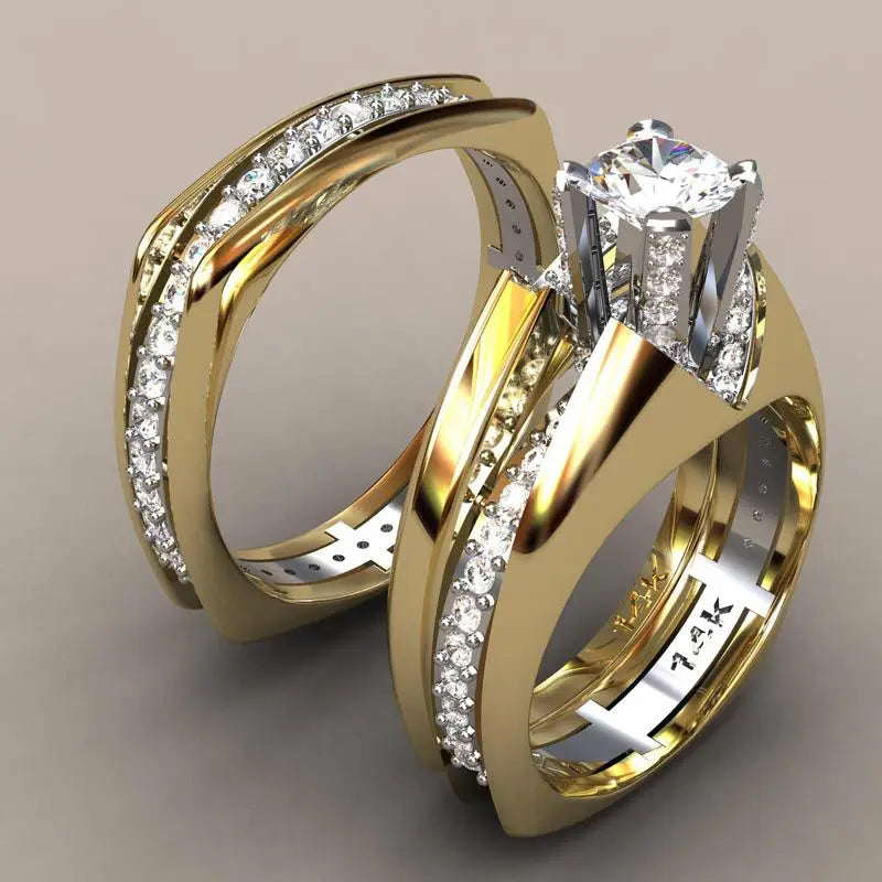 14K gold diamond and peridot ring with AAA quality, featuring a central gemstone and intricate band design.
