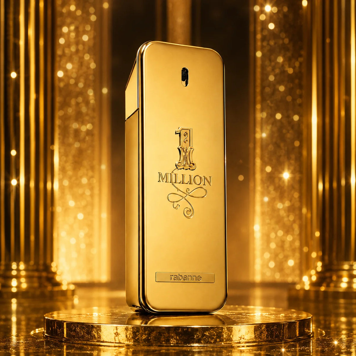 Unisex fruity perfume by Corporación Turística in a 100 ml bottle with gold accents and USA-themed packaging.