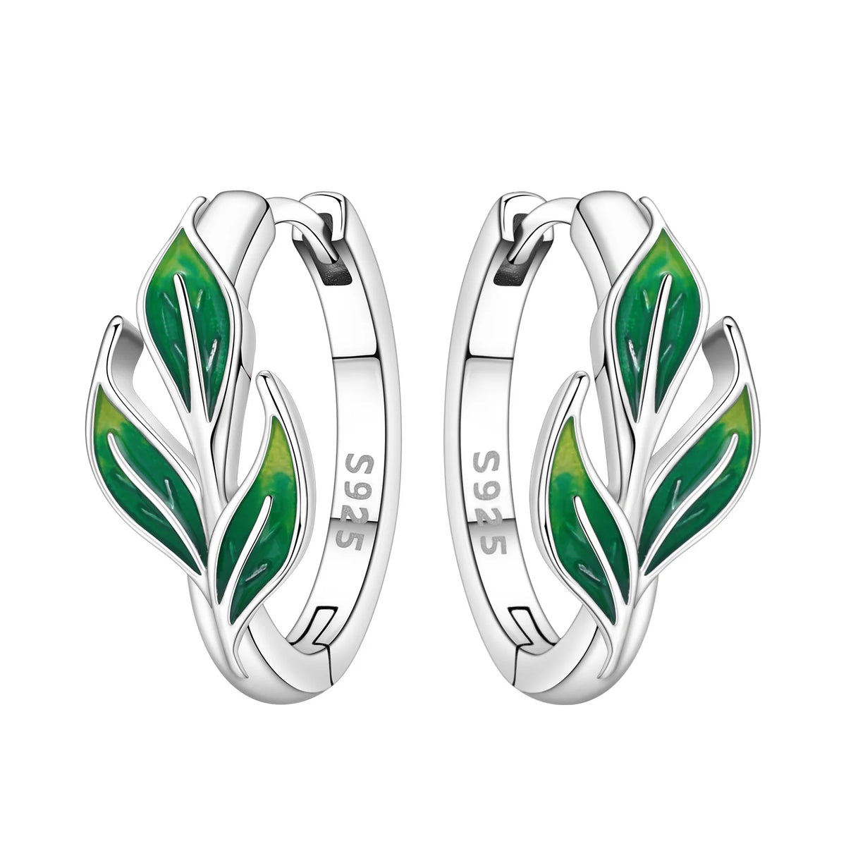 PANPOKI Original Plata de Ley 925 floral earrings by Corporación Turística, featuring detailed flower design in sterling silver.