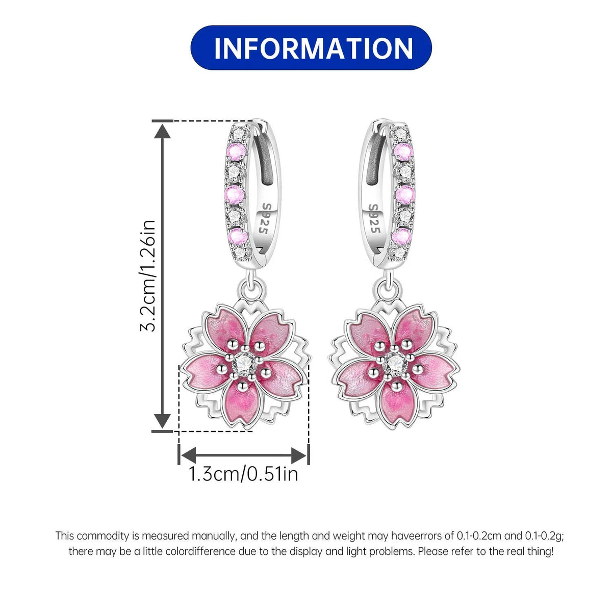 Silver 925 earrings with unique F-shaped design by Corporación Turística, showcasing elegant craftsmanship and shiny finish.