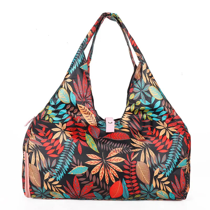 Pink yoga mat bag by Corporación Turística, versatile gym and fitness tote with shoulder strap and spacious interior.