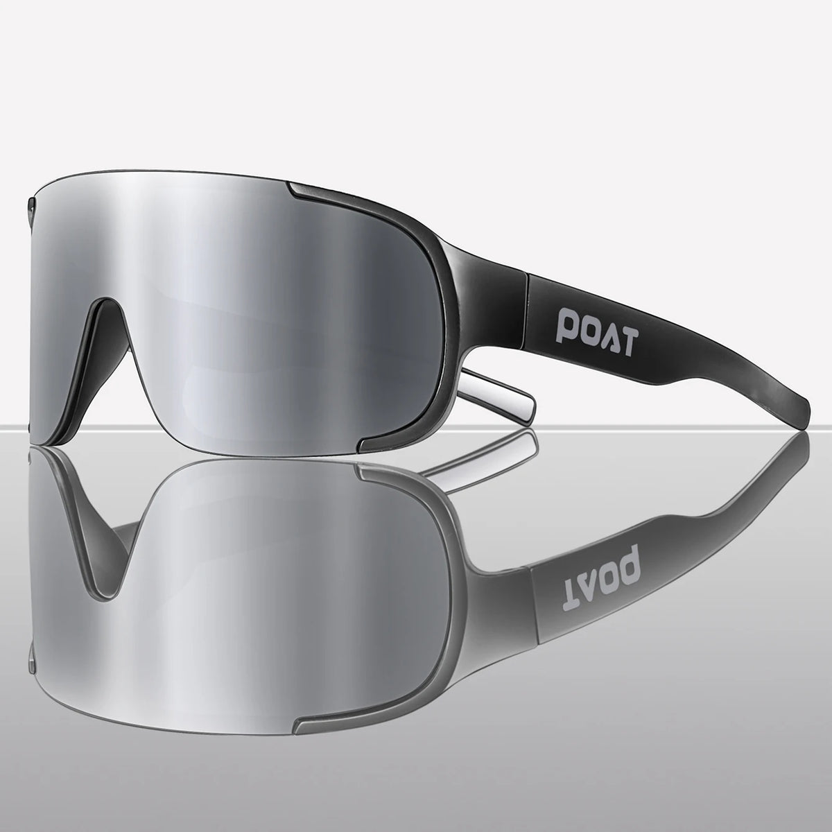 POAT cycling sunglasses by Corporación Turística, stylish outdoor sports sunglasses with UV protection for cycling.