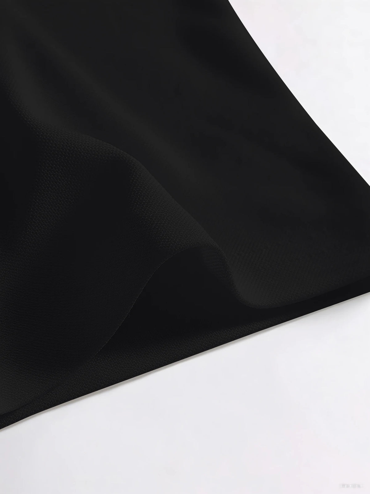 Elegant black men's polo shirt by Corona Real, short sleeve polyester, available in sizes S to XXL, from Corporación Turística.