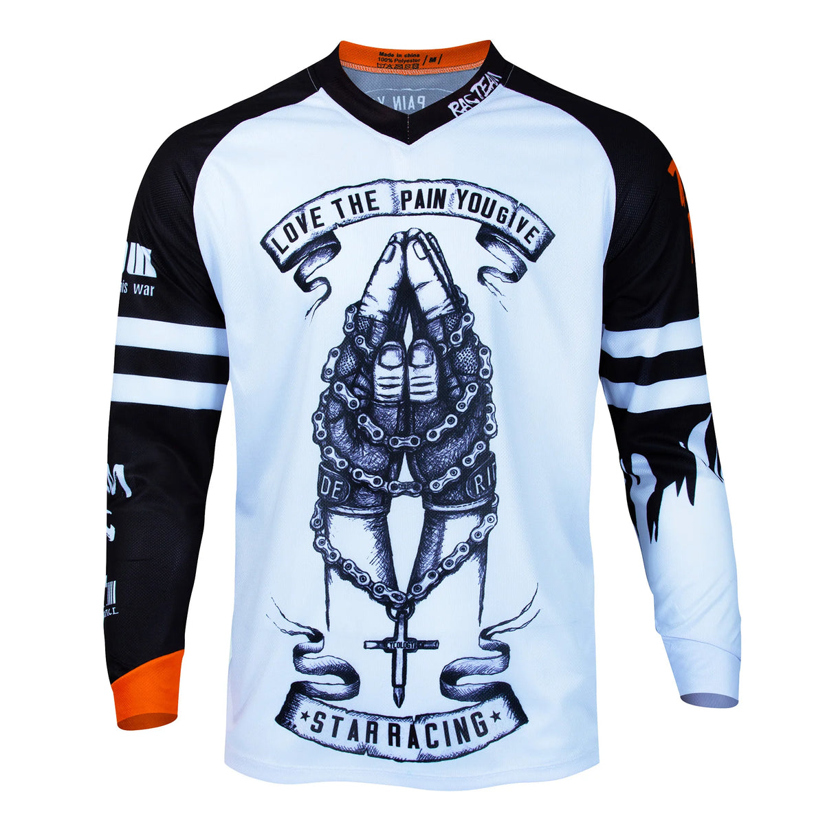 Men's Descenso Pro Jersey by Corporación Turística, lightweight breathable cycling jersey for MTB races, quick-drying fabric.