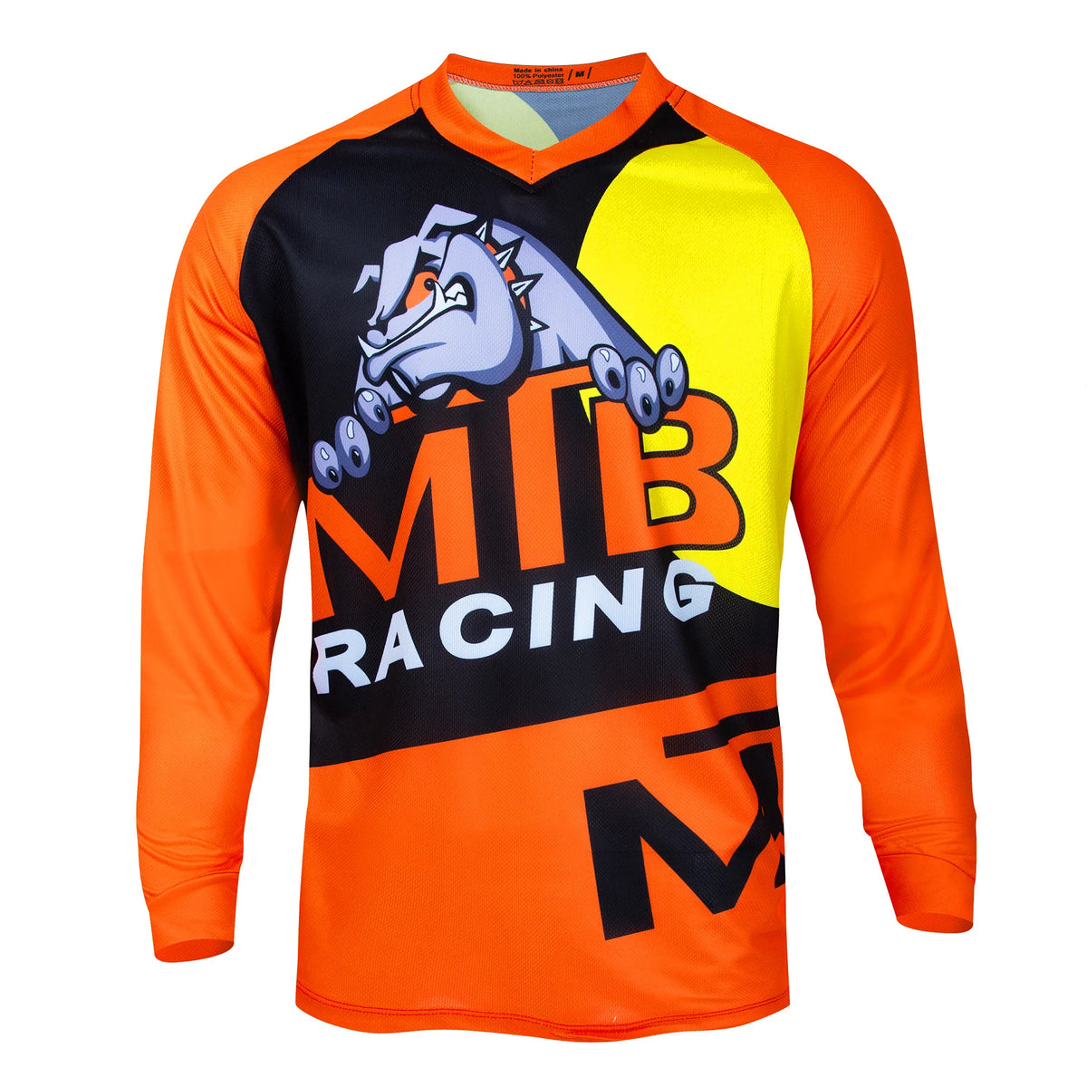 Corporal Turística men's Descenso Pro MTB jersey, breathable, quick-drying cycling top with vibrant design for mountain biking.