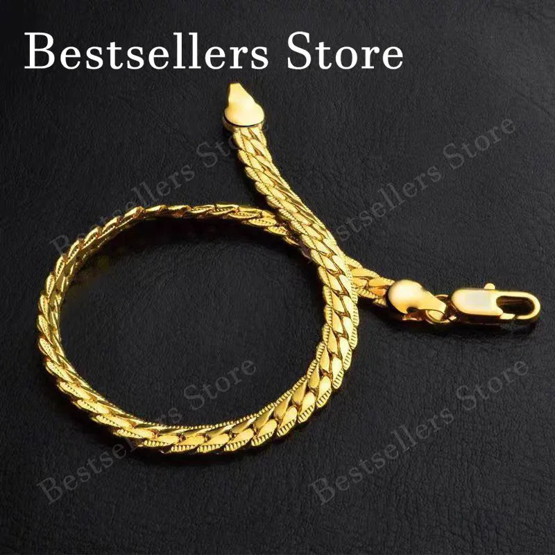 Sterling silver 925 gold 18K relief bracelet, 20 cm, elegant jewelry piece with detailed design from Corporación Turística