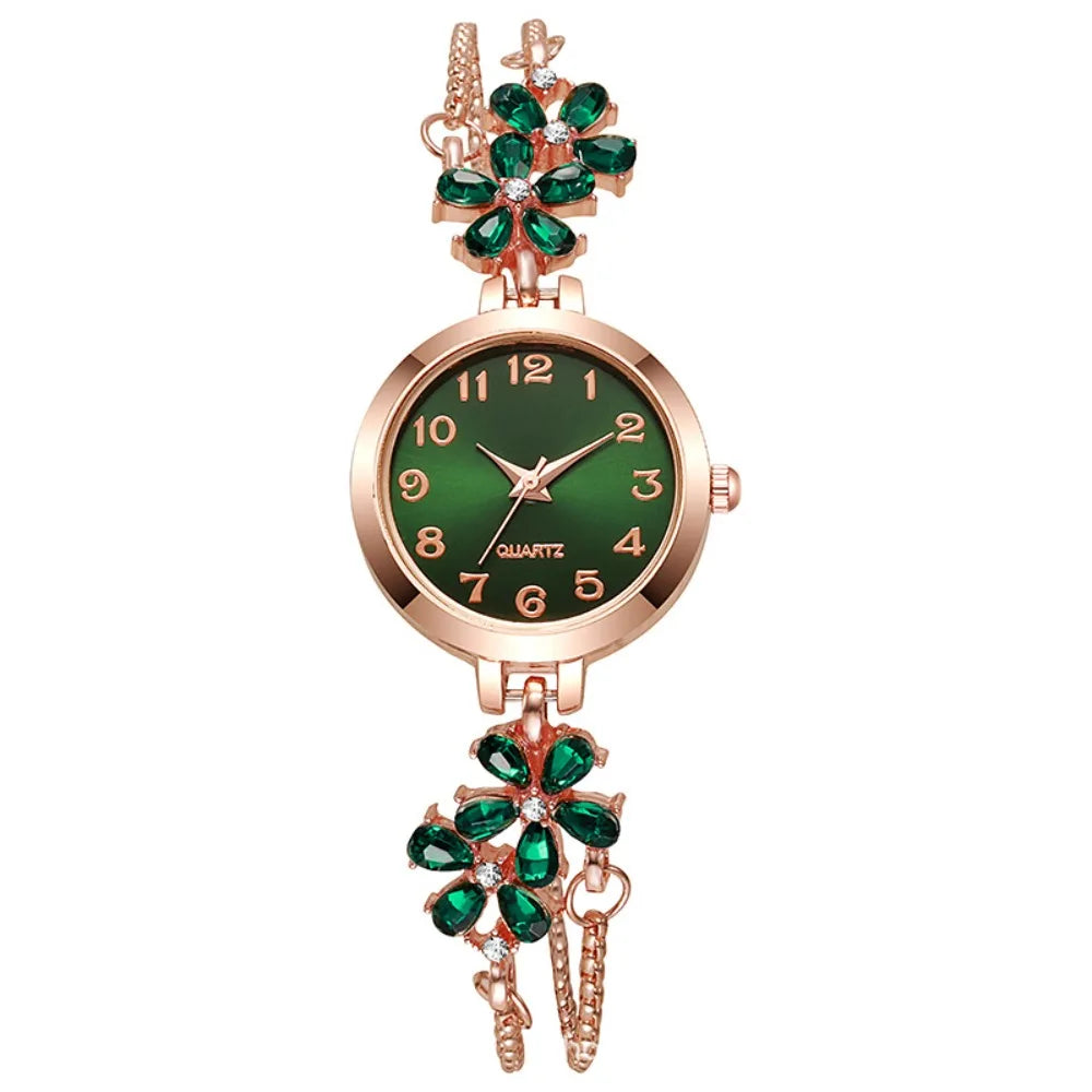 Silver adjustable quartz women's watch by Corporación Turística, water-resistant with a sleek, modern design.