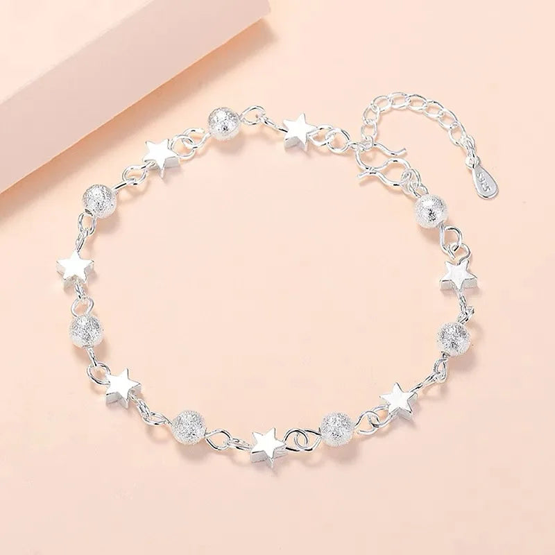 Sterling silver 925 bracelet with open clasp from Corporación Turística, showcasing a sleek and polished design.