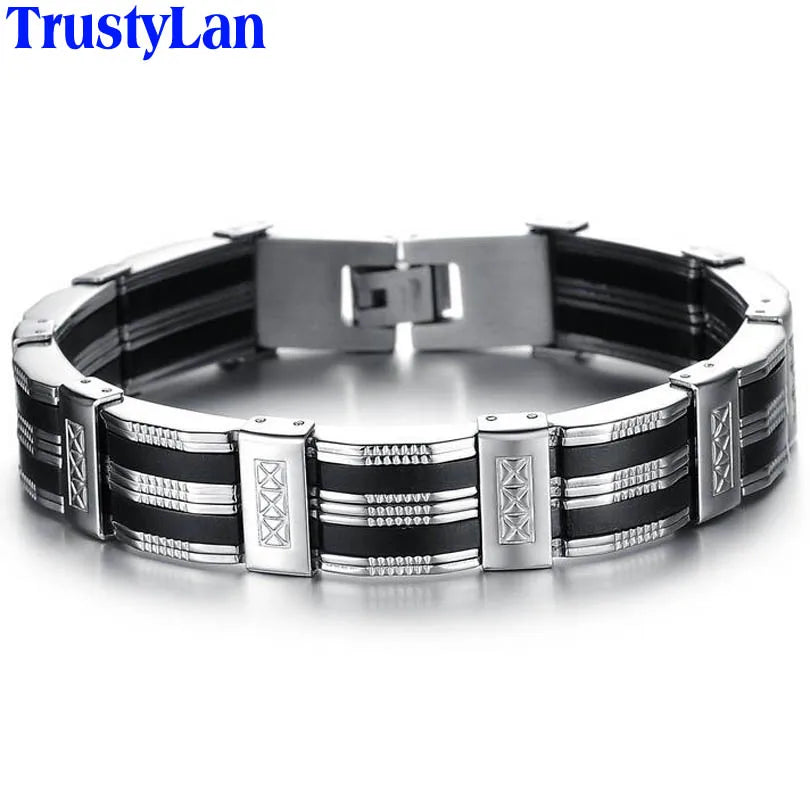 Men's jewelry bracelet by Corporación Turística, stylish 21cm accessory with a sleek design, perfect for everyday wear.