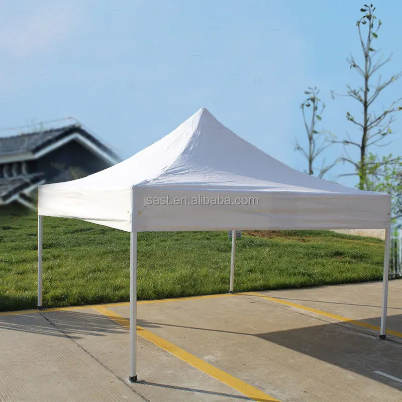PVC foldable 6x12m event tent by Corporación Turística, featuring a sturdy multi-carbon fiber frame and customizable canopy.